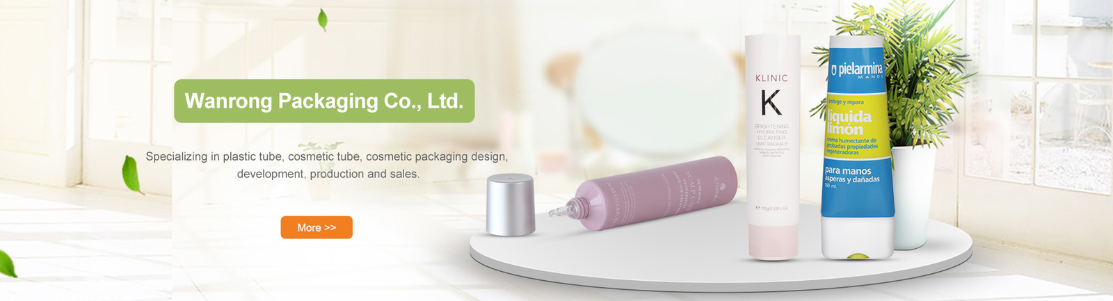 कस्टम कॉस्मेटिक ट्यूब