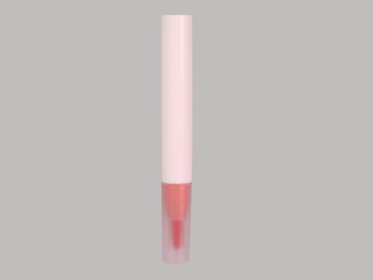 D19mm 10-25ml Squeeze कस्टम कॉस्मेटिक ट्यूब घुमावदार ब्रश BB Concealer ट्यूब